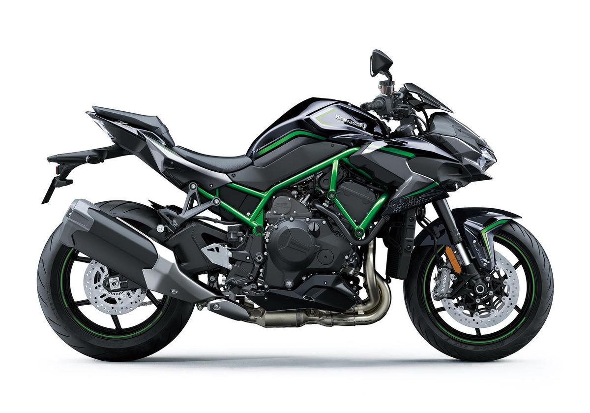 Kawasaki Z H2 - noir et vert
